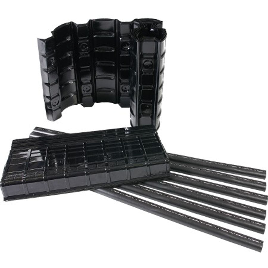 TapcoSlate Black 25mm Eaves Ventilation Kit for Warm Roofs - JJ Building Materials
