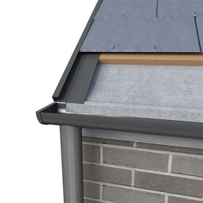 TapcoSlate Black Plastic Classic Dry Verge - JJ Building Materials