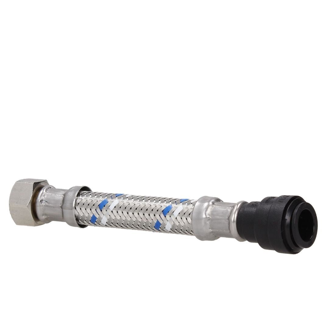 Think - A - Flex Push - fit 15 mm X 1/2" Flexible Tap Connector - JJ Building Materials