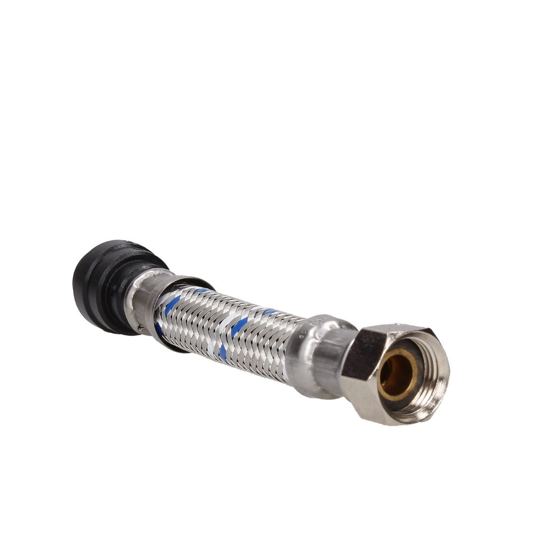 Think - A - Flex Push - fit 15 mm X 1/2" Flexible Tap Connector - JJ Building Materials