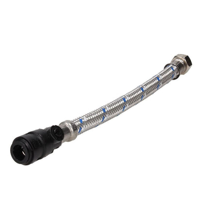 Think-A-Flex Push-fit 15 mm X 1/2" Flexible Tap Connector c/w ISO - JJ Building Materials