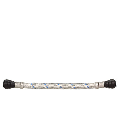 Think - A - Flex Push - fit 15 mm X 15 mm Flexible Tap Connector - 300 mm Long - JJ Building Materials