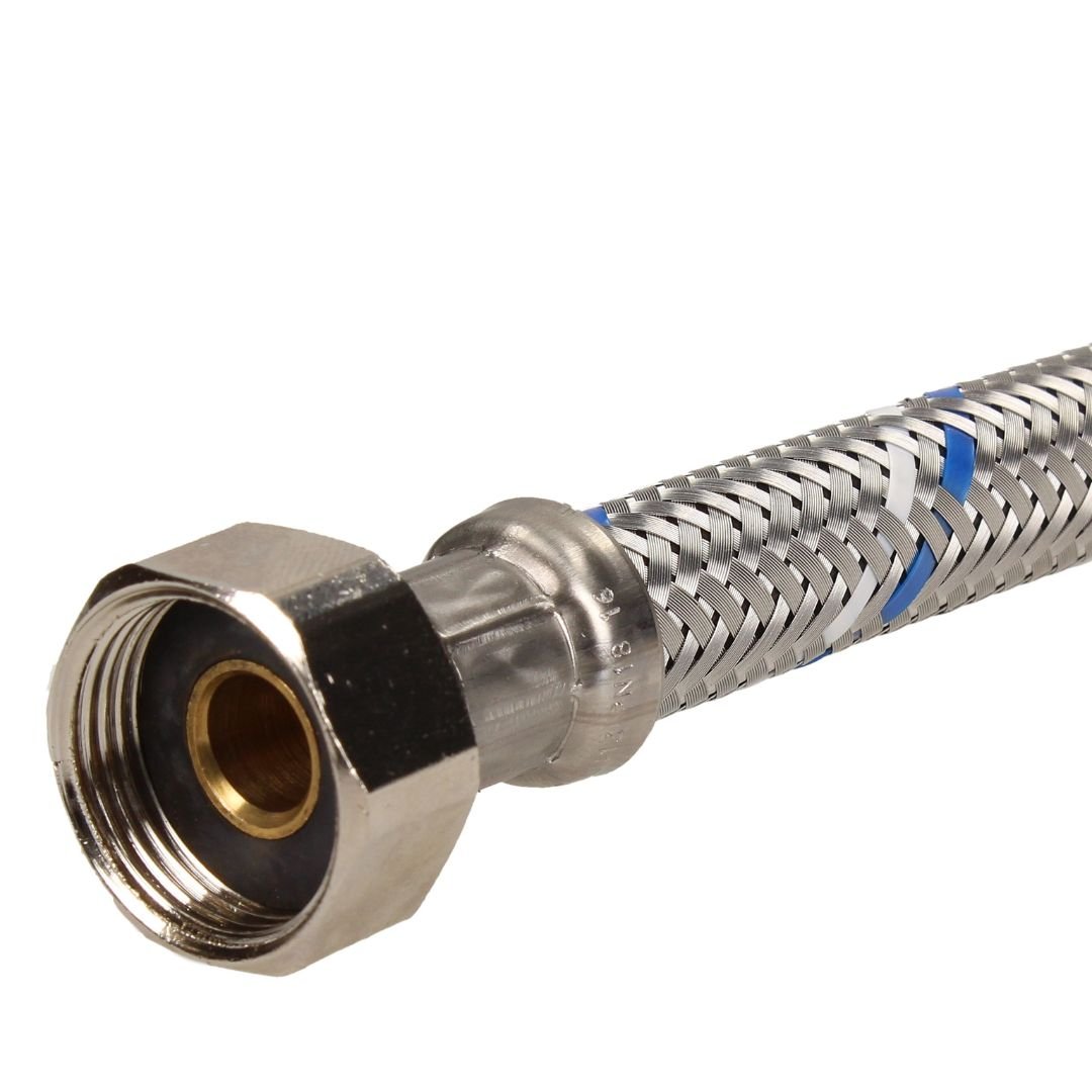 Think - A - Flex Push - fit 15 mm X 3/4" Flexible Tap Connector - JJ Building Materials