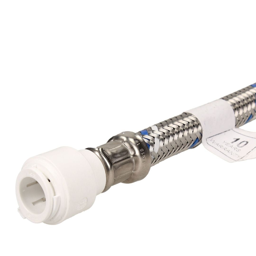 Think - A - Flex Push - fit 15 mm X 3/4" Flexible Tap Connector - JJ Building Materials
