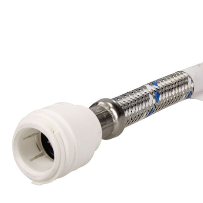 Think - A - Flex Push - fit 22 mm X 22 mm Flexible Tap Connector - 300 mm Long - JJ Building Materials