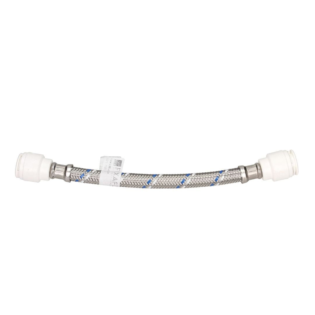 Think - A - Flex Push - fit 22 mm X 22 mm Flexible Tap Connector - 300 mm Long - JJ Building Materials