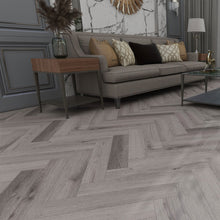 Timba Aquacore ProFlex SPC Collection Herringbone Boat Shack Oak (H4) 5.5 x 122 x 610mm (inc. 1mm IXPE) Pack Size: 1.935m² - JJ Building Materials