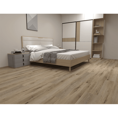 Timba Aquacore ProFlex SPC Collection Planks Latte Oak (P2) 5.5 x 180 x 1220mm (inc. 1mm IXPE) Pack Size: 2.196m² - JJ Building Materials
