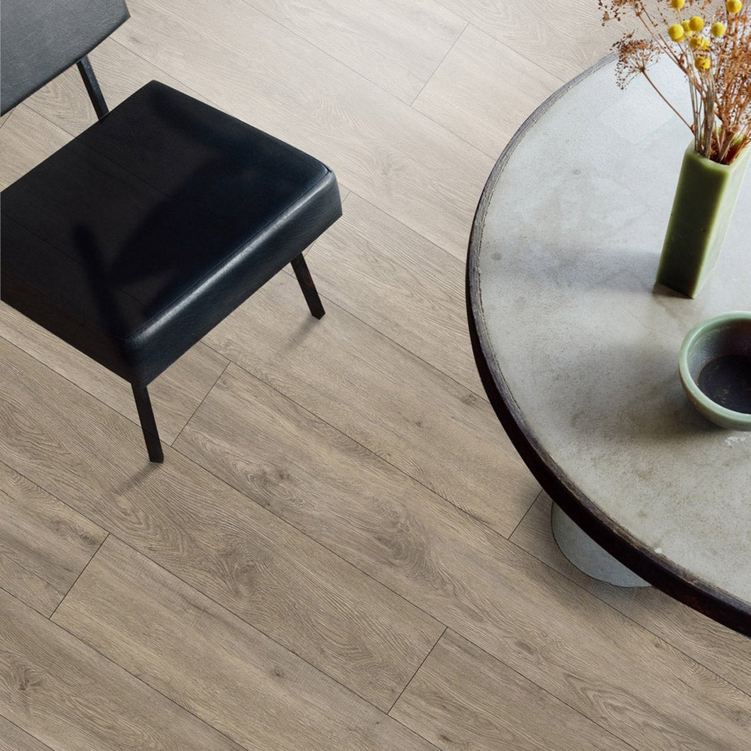Timba Aquacore ProFlex SPC Collection Planks Pebble Grey Oak (P6) 5.5 x 180 x 1220mm (inc. 1mm IXPE) Pack Size: 2.196m² - JJ Building Materials