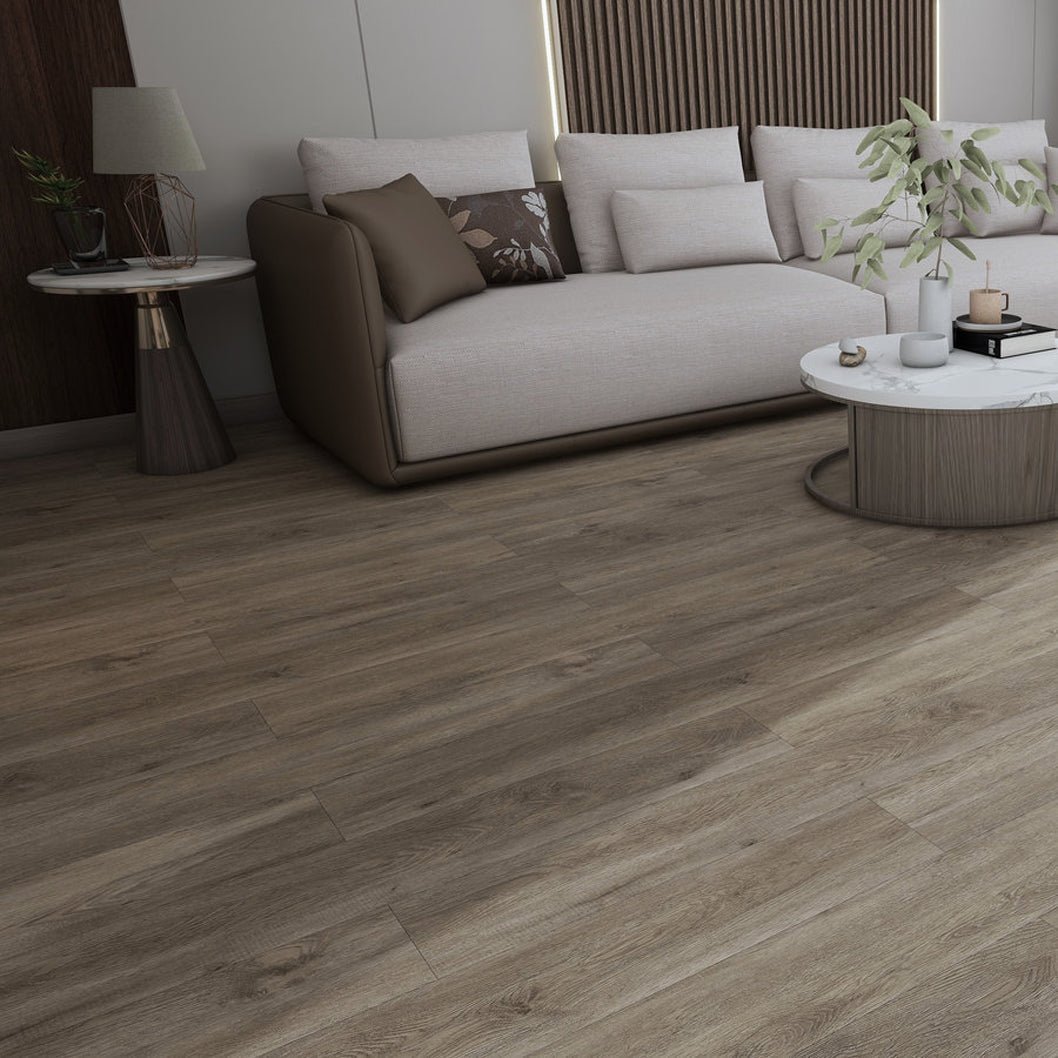 Timba Aquacore ProFlex SPC Collection Planks Pebble Grey Oak (P6) 5.5 x 180 x 1220mm (inc. 1mm IXPE) Pack Size: 2.196m² - JJ Building Materials