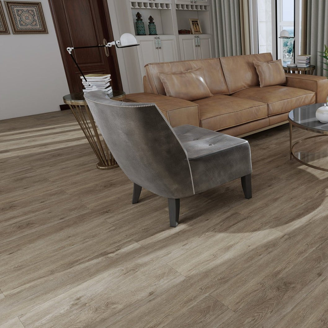 Timba Aquacore ProFlex SPC Collection Planks Pebble Grey Oak (P6) 5.5 x 180 x 1220mm (inc. 1mm IXPE) Pack Size: 2.196m² - JJ Building Materials