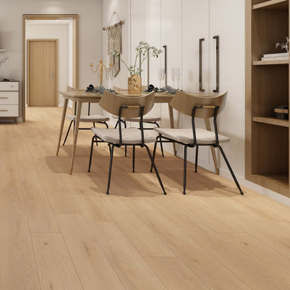 Timba Aquacore ProFlex SPC Collection Planks Pure Satin Oak (P7) 5.5 x 180 x 1220mm (inc. 1mm IXPE) Pack Size: 2.196m² - JJ Building Materials
