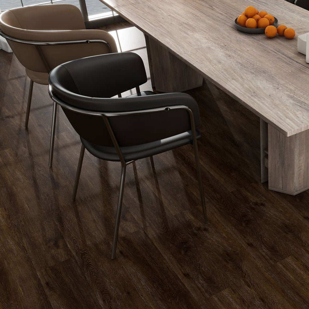 Timba Aquacore ProFlex SPC Collection Planks Smoked Oak (P8) 5.5 x 180 x 1220mm (inc. 1mm IXPE) Pack Size: 2.196m² - JJ Building Materials
