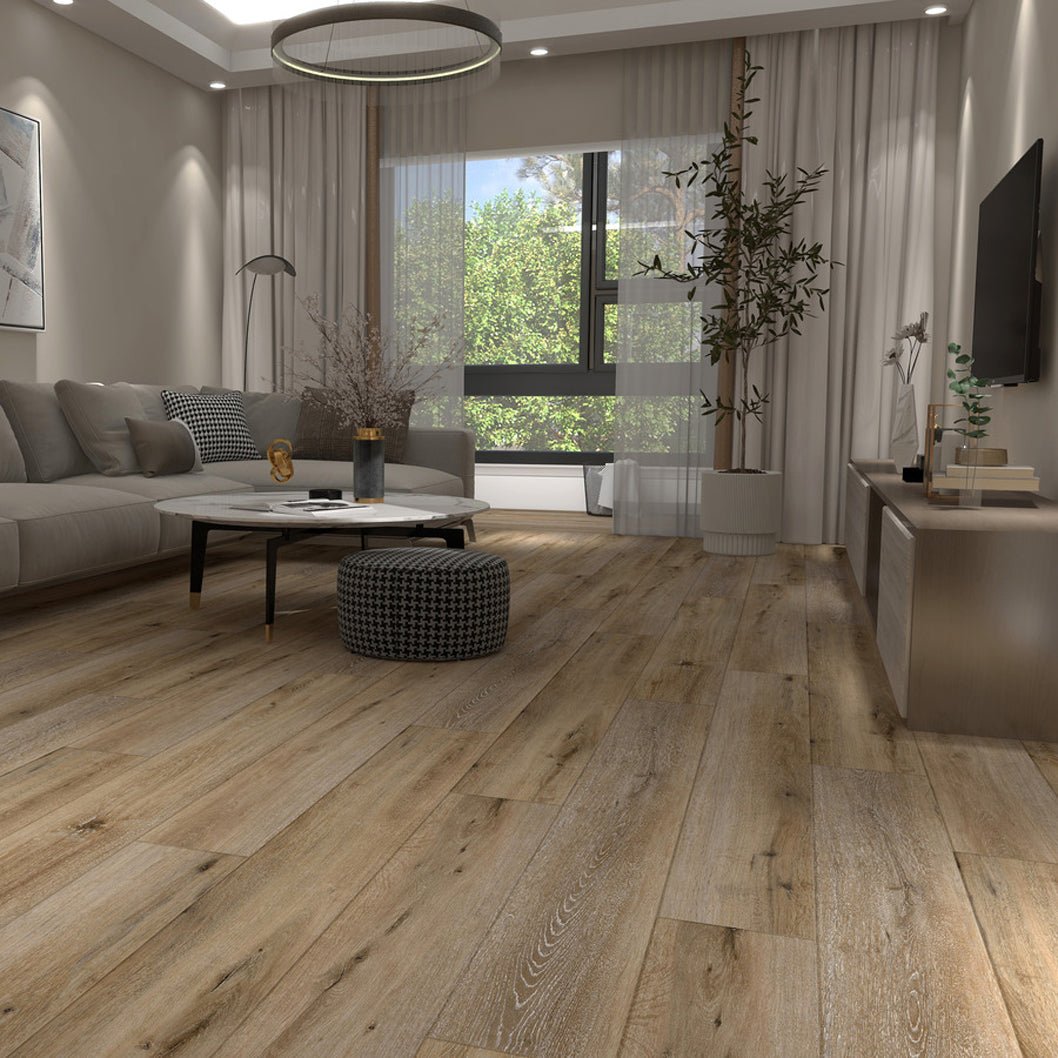Timba Aquacore ProFlex SPC Collection Planks Washed & Smoked Oak (P5) 5.5 x 180 x 1220mm (inc. 1mm IXPE) Pack Size: 2.196m² - JJ Building Materials