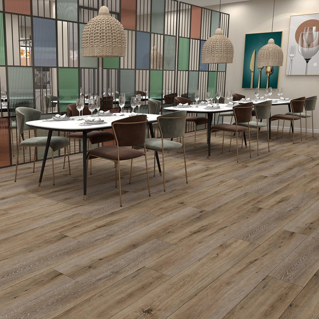 Timba Aquacore ProFlex SPC Collection Planks Washed & Smoked Oak (P5) 5.5 x 180 x 1220mm (inc. 1mm IXPE) Pack Size: 2.196m² - JJ Building Materials