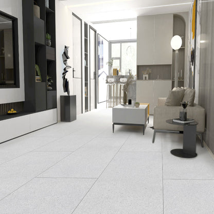 Timba Aquacore ProFlex SPC Collection Tiles Frosted Stone (T1) 5.5 x 457 x 914mm (inc. 1mm IXPE) Pack Size: 2.506m² - JJ Building Materials