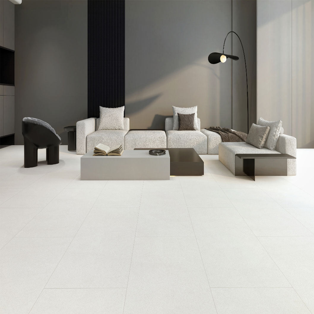 Timba Aquacore ProFlex SPC Collection Tiles Frosted Stone (T1) 5.5 x 457 x 914mm (inc. 1mm IXPE) Pack Size: 2.506m² - JJ Building Materials
