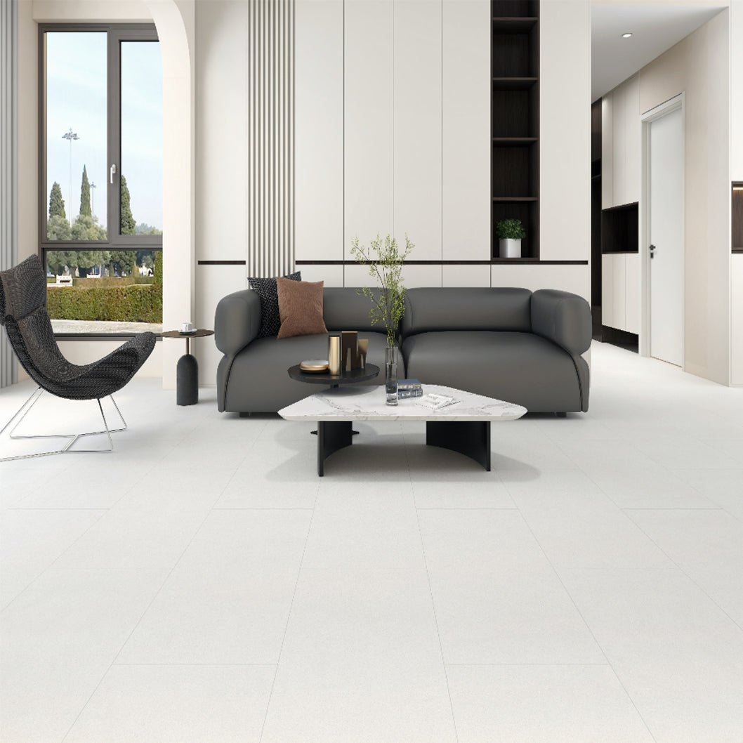 Timba Aquacore ProFlex SPC Collection Tiles Frosted Stone (T1) 5.5 x 457 x 914mm (inc. 1mm IXPE) Pack Size: 2.506m² - JJ Building Materials