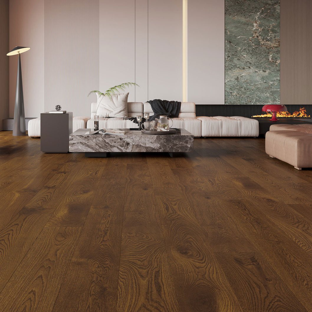 Timba Maxiply Pro Trade Clic Engineered Cognac Oak: Brushed & Matt Lacquered 12/3 x 190 x 1900mm Pack Size: 2.888m² - JJ Building Materials