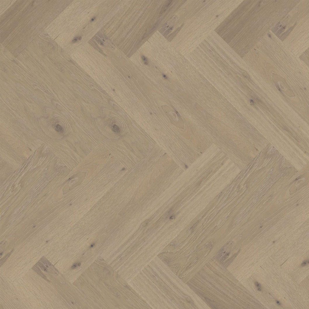 Timba Maxiply Pro Trade Clic Engineered Herringbone Embleton Oak: Brushed Matt Lacquered 12/3 x 150 x 600mm Pack Size: 2.16m² - JJ Building Materials