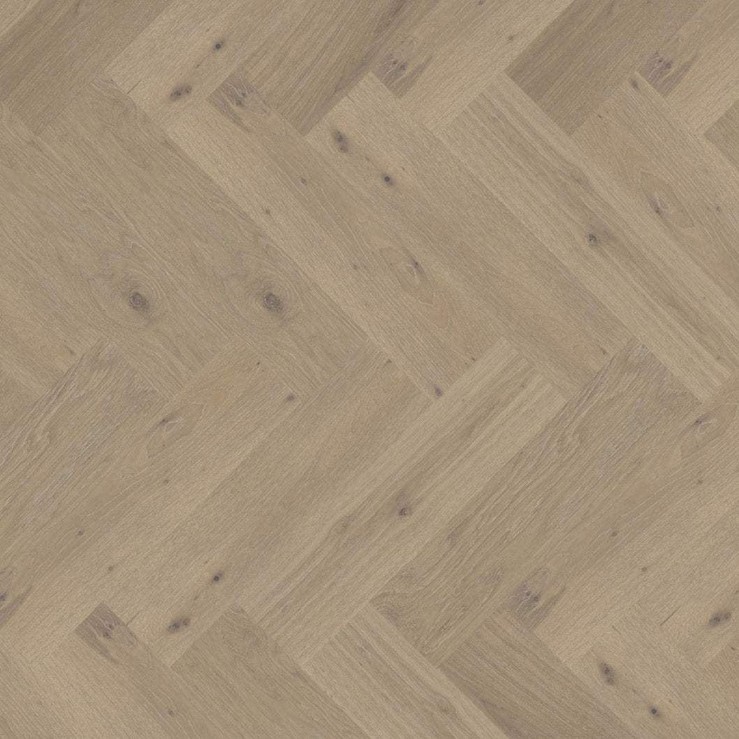 Timba Maxiply Pro Trade Clic Engineered Herringbone Embleton Oak: Brushed Matt Lacquered 12/3 x 150 x 600mm Pack Size: 2.16m² - JJ Building Materials
