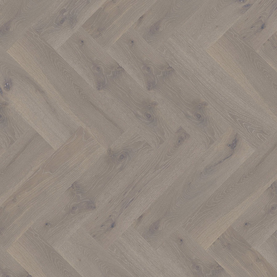 Timba Maxiply Pro Trade Clic Engineered Herringbone Misted Oak: Brushed Matt Lacquered 12/3 x 150 x 600mm Pack Size: 2.16m² - JJ Building Materials