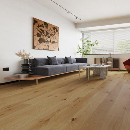 Timba Maxiply Pro Trade Clic Engineered Natural Oak: Brushed & Matt Lacquered 12/3 x 190 x 1900mm Pack Size: 2.888m² - JJ Building Materials