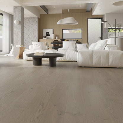Timba Maxiply Pro Trade Clic Engineered Platinum Oak: Brushed & Matt Lacquered 12/3 x 190 x 1900mm Pack Size: 2.888m² - JJ Building Materials