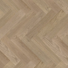 Timba Structural Engineered Herringbone Natural Oak: Brushed & Unfinished 20/6 x 120 x 600mm Pack Size: 1.44m² - JJ Building Materials