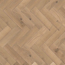 Timba Structural Engineered Herringbone Natural Oak: Brushed & UV Oiled 20/6 x 120 x 600mm Pack Size: 1.44m² - JJ Building Materials