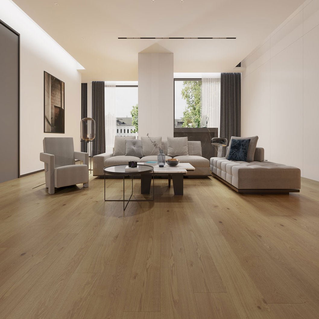 Timba Structural Engineered Natural Oak: Brushed & UV Oiled 20/6 x 191 x 1900mm Pack Size: 1.8145m² - JJ Building Materials