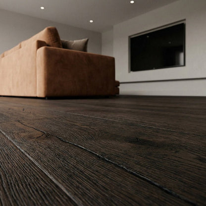 Timba Structural Engineered Old Charm: Brushed & Hard Wax Oiled 20/6 x 190 x 1900mm Pack Size: 1.805m² - JJ Building Materials