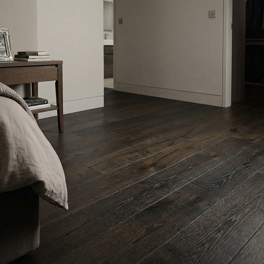 Timba Structural Engineered Old Charm: Brushed & Hard Wax Oiled 20/6 x 190 x 1900mm Pack Size: 1.805m² - JJ Building Materials