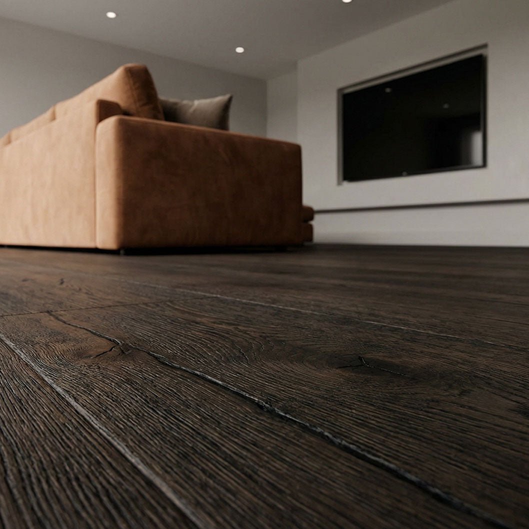 Timba Structural Engineered Old Charm: Brushed & Hard Wax Oiled 20/6 x 190 x 1900mm Pack Size: 1.805m² - JJ Building Materials