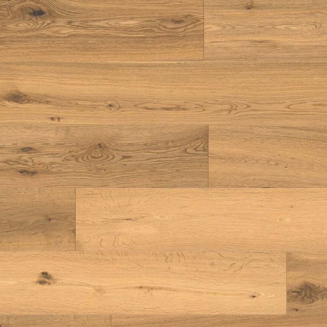 Timba Tradeline Collection Engineered Natural Oak: Brushed & UV Oiled (Plank) 14/3x180x1900 Pack Size: 2.394m2 - JJ Building Materials