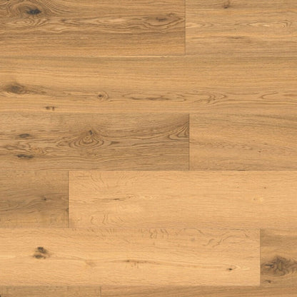 Timba Tradeline Collection Engineered Natural Oak: Brushed & UV Oiled (Plank) 14/3x180x1900 Pack Size: 2.394m2 - JJ Building Materials