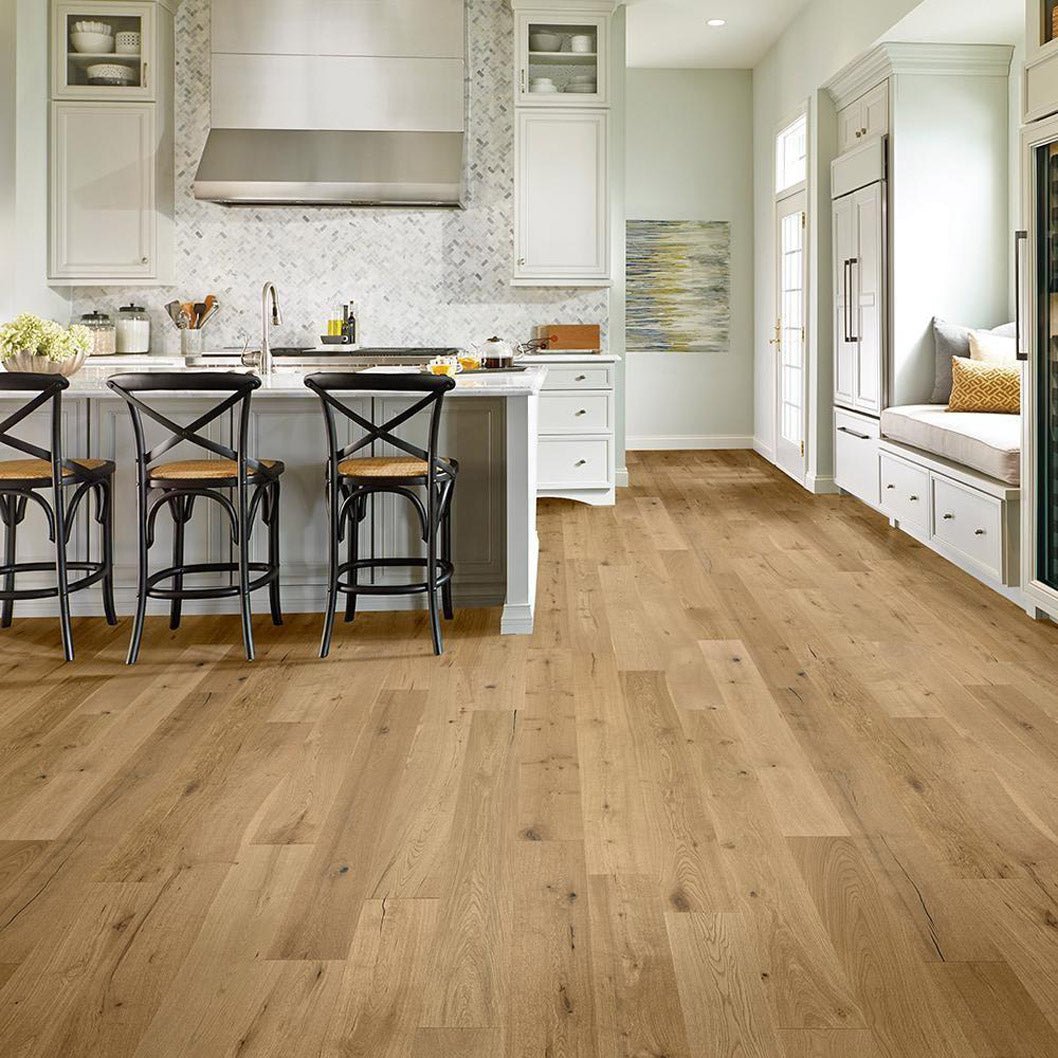 Timba Tradeline Collection Engineered Natural Oak: Brushed & UV Oiled (Plank) 14/3x180x1900 Pack Size: 2.394m2 - JJ Building Materials
