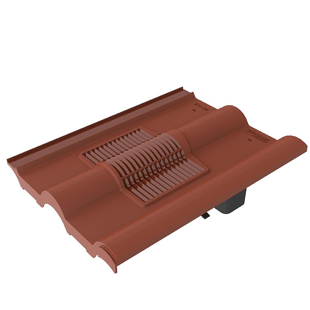 Timloc Double Roman Tile Vent - JJ Building Materials