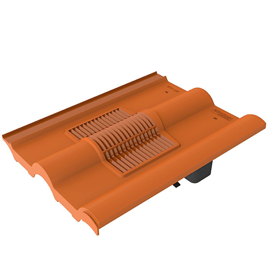 Timloc Double Roman Tile Vent - JJ Building Materials