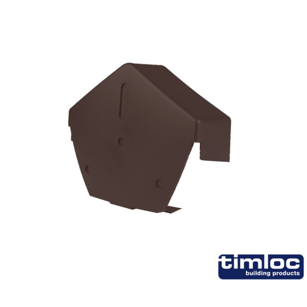 Timloc Dry Verge Profiled Tile Angled Ridge - JJ Building Materials