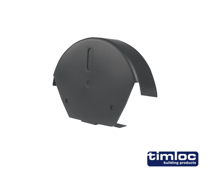 Timloc Dry Verge Profiled Tile Round Ridge - JJ Building Materials