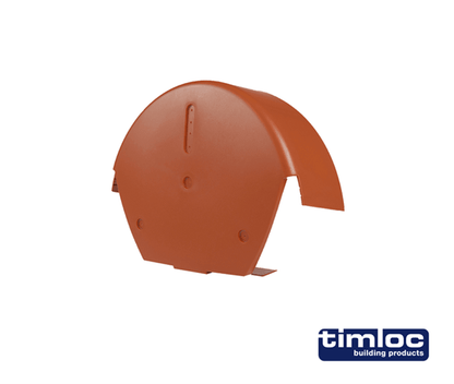 Timloc Dry Verge Profiled Tile Round Ridge - JJ Building Materials
