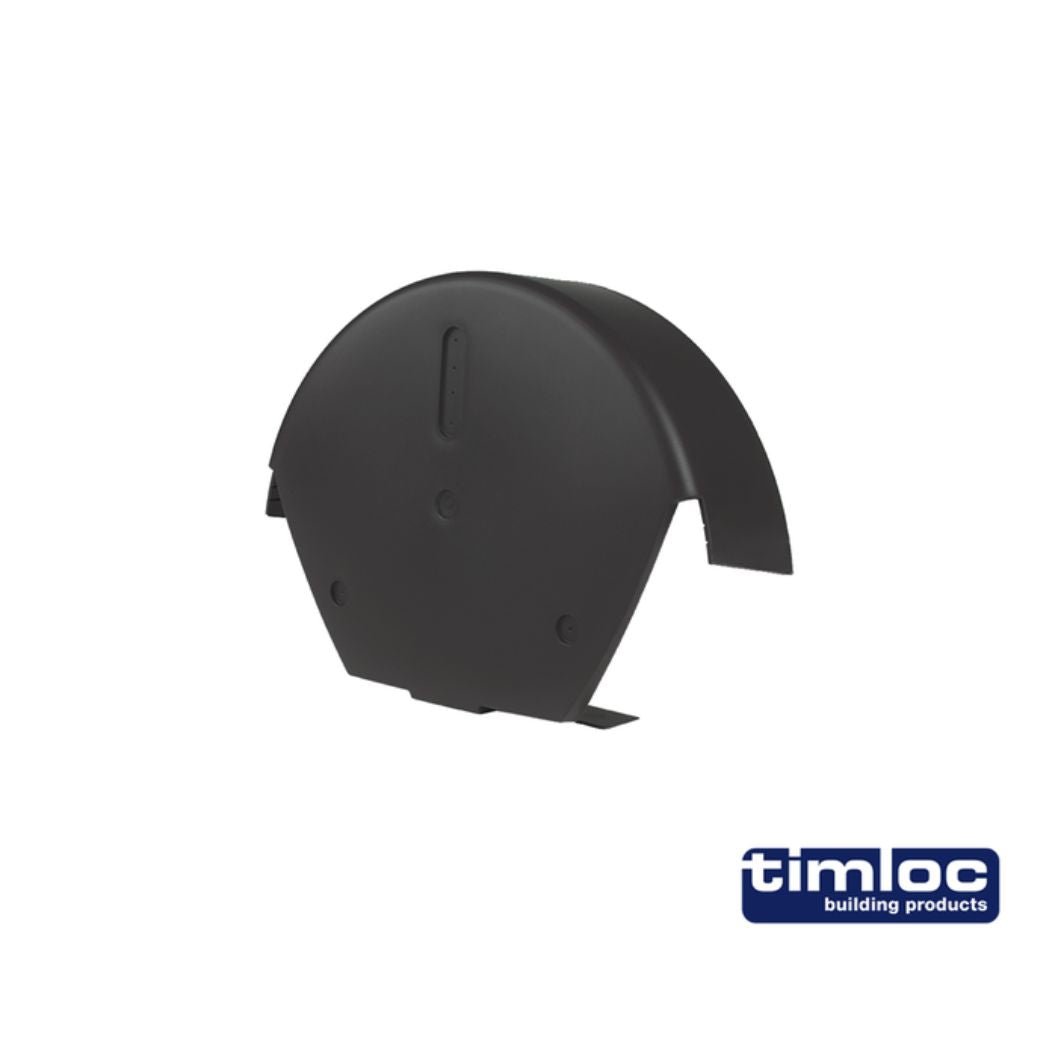 Timloc Dry Verge Profiled Tile Round Ridge - JJ Building Materials