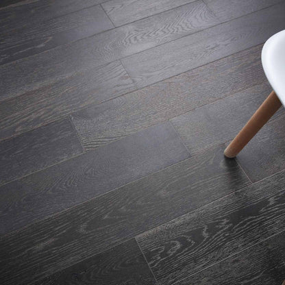 Tolomont Limed Oak Brushed UV Oil Engineered Wood Flooring - 1.98m2 Pack Size | Classic Range - JJ Building Materials