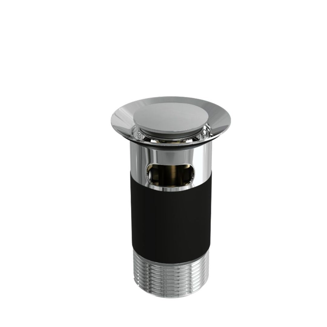 Top - Fix Slotted Click Clack Basin Waste - JJ Building Materials