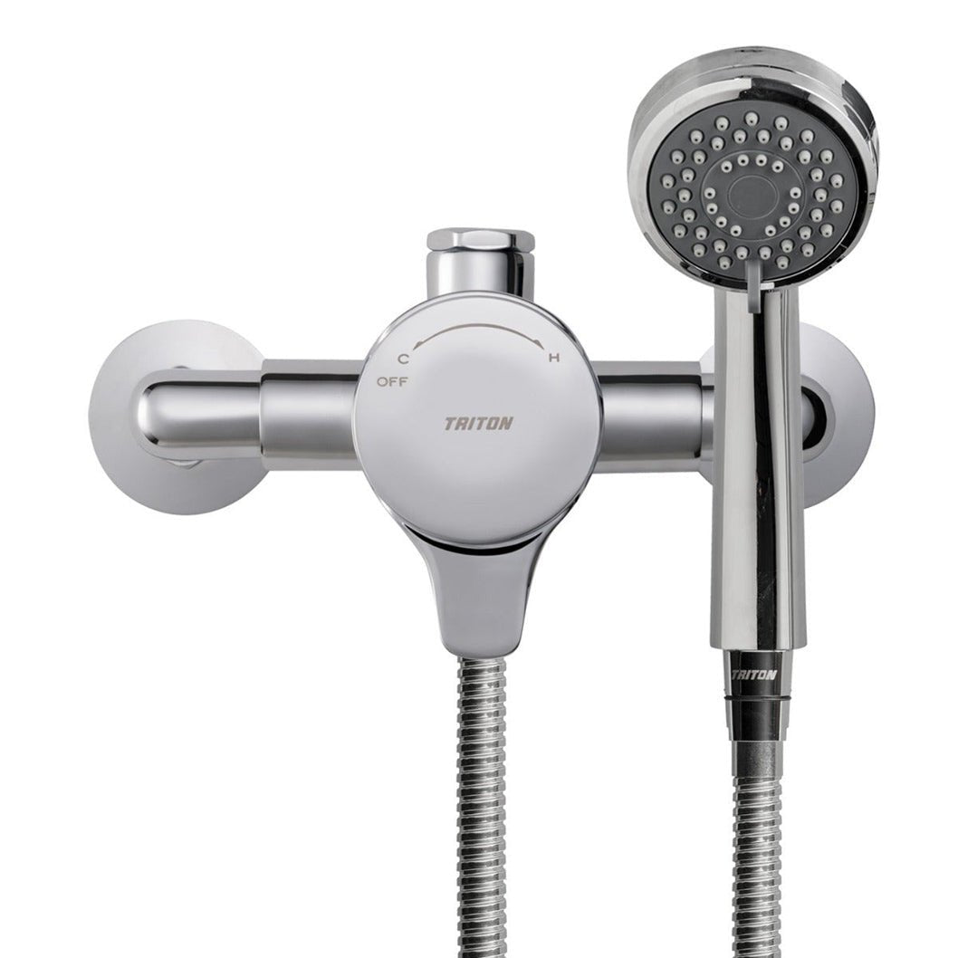 Triton Dene Sequential Exposed Mixer Shower - JJ Building Materials