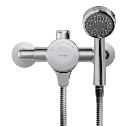 Triton Dene Sequential Exposed Mixer Shower - JJ Building Materials