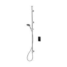 Triton ENVi 9.0kW Thermostatic Electric Shower With Ceiling Fed Kit - Silver - JJ Building Materials