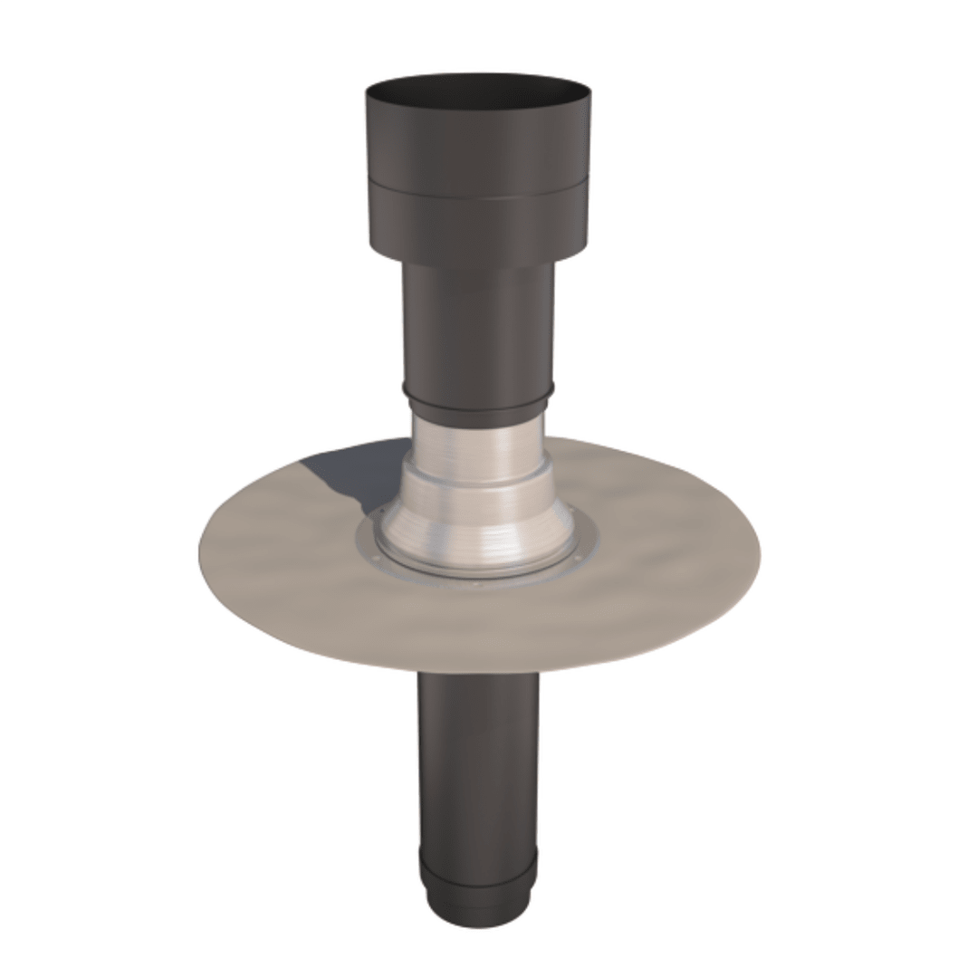 Ubbink OFT 5 Insulated Flat Roof Terminal - JJ Building Materials