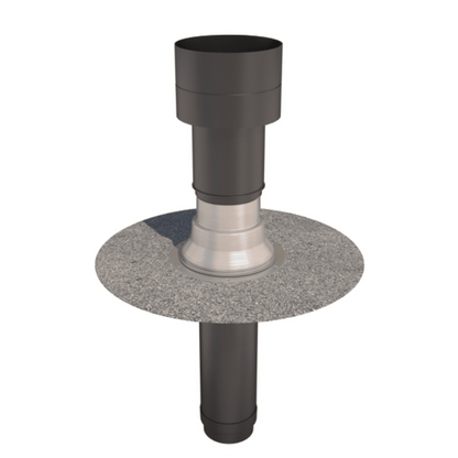 Ubbink OFT 5 Insulated Flat Roof Terminal - JJ Building Materials
